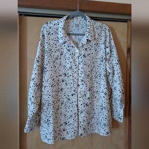 a new day Dalmation Patterned Blouse